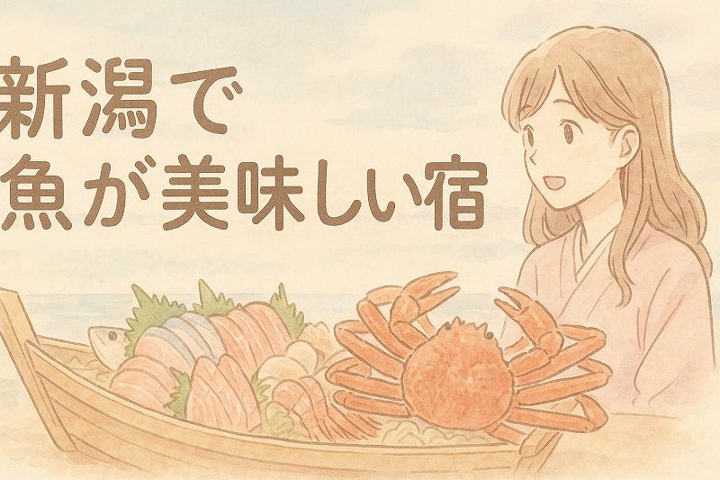 新潟で魚が美味しい宿